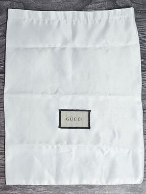 NEW Gucci White Silk Dust Bag Jackie 1961 Horsebit Dionysus GG Marmont Storage